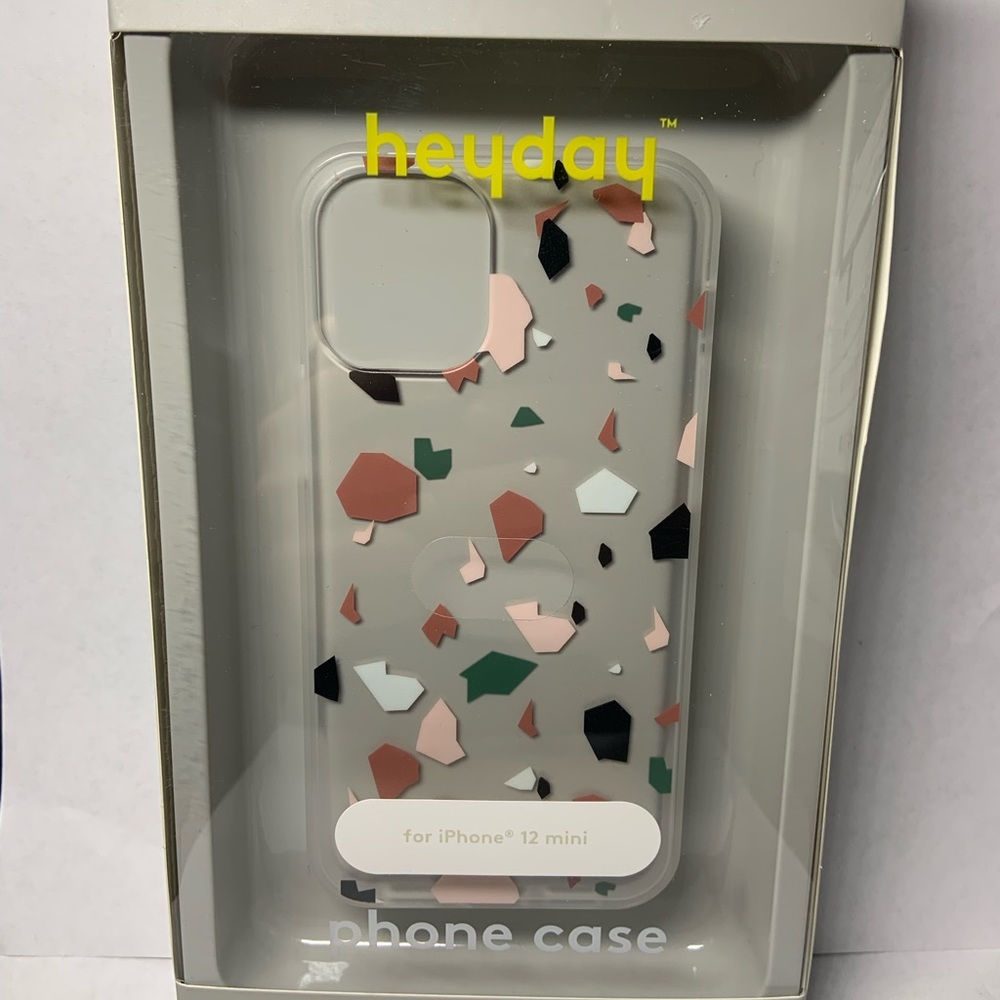 Heyday IPhone 12 mini clear case